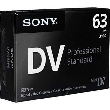 Sony DVM63PS MiniDV 63min Professional Standard - 5 Pack