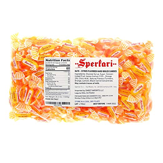 Sperlari, Misto Spicchi (citrus Fruit slices) (2.200 Lbs)