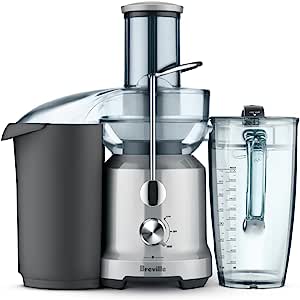 Breville BJE430SIL The Juice Fountain Cold, 18/8 Stainless Steel, 850 W, Silver