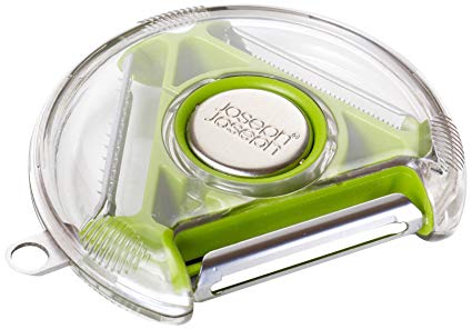 Joseph Joseph 3-in-1 Design Rotary Peeler, Green