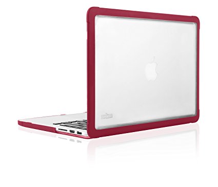 STM Dux Rugged Case for MacBook Pro Retina 15-Inch (Prior to 2016) - Chili (stm-122-094P-48)
