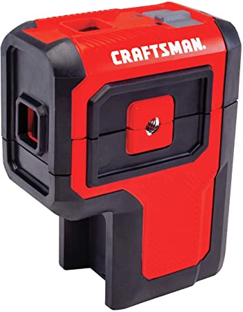 CRAFTSMAN Laser Level Tool, Red, 3 Spot (CMHT77632)