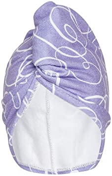 Turbie Twist Microfiber Hair Towel (Purple Signature)