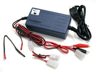 Tenergy Smart Universal Charger for NiMH / NiCd Battery pack 7.2V - 12V with charging current Selection/Temperature Sensor