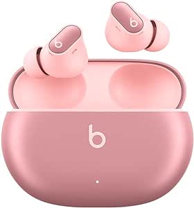 Beats Studio Buds   True Wireless Noise Cancelling Earbuds - Cosmic Pink (Renewed)