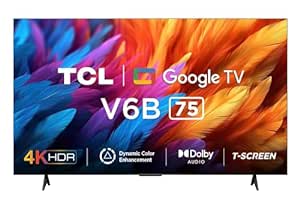 189 cm Metallic Bezel-Less Series 4K Ultra HD Smart LED Google TV (Black) (75 inches)