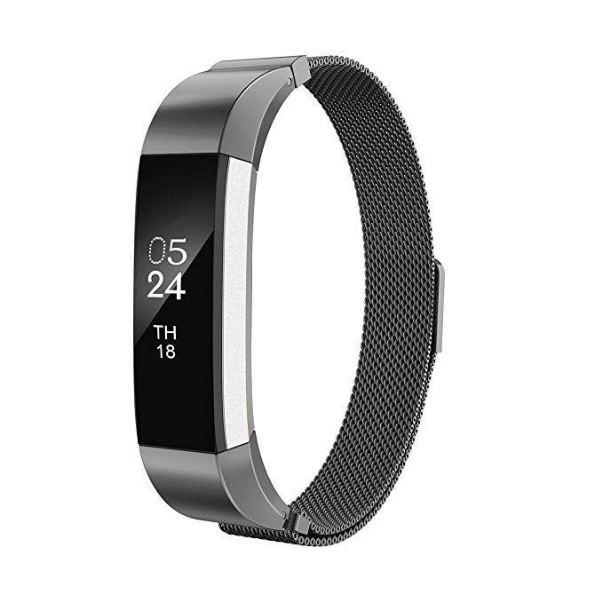 AIUNIT Compatible Fitbit Alta HR and Alta Band, Replacemtn for Fitbit Alta Accessories Bands Watch Design Bands Alta HR Wristbands Small/Large for Fitbit Alta Fitbit Ace Fitness Tracker Women Men Boys Girls