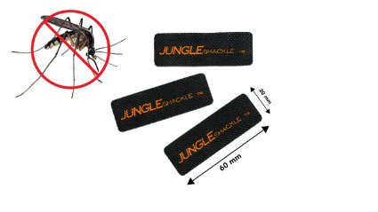 JUNGLEshackle Natural Mosquito Repellent Mosquito Citronella Zika Virus Repellent Insect Repellent Organic Repellent Zika Natural Insect Repellent Insect Sticker Patch 5 packets 30 stickers