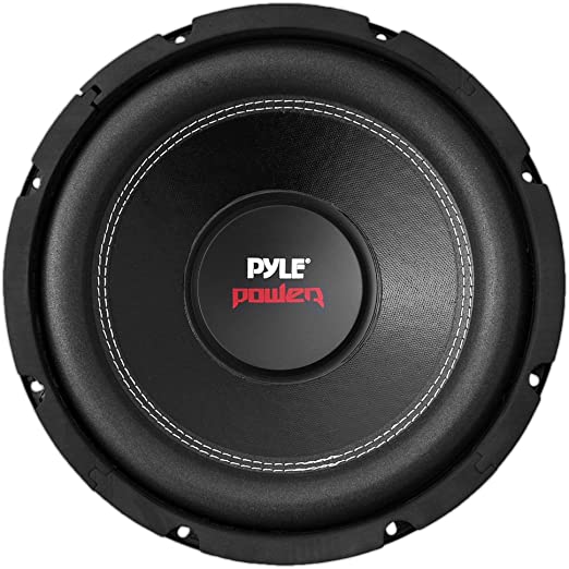 Pyle Car Subwoofer Audio Speaker - 8in Non-Pressed Paper Cone, Black Plastic Basket, Dual Voice Coil 4 Ohm Impedance, 800 Watt Power and Foam Surround for Vehicle Stereo Sound System - PLPW8D