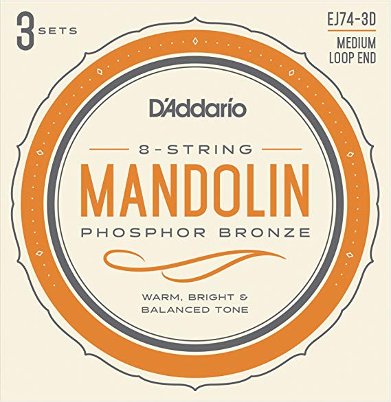 D'Addario Mandolin Strings EJ74-3D