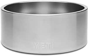 YETI Boomer 8, Stainless Steel, Non-Slip Dog Bowl, Holds 64 Ounces, Stainless