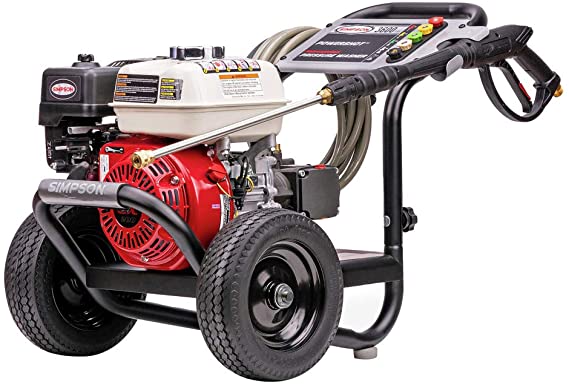 SIMPSON 60996 PowerShot 3600 PSI 2.5 GPM Professional Gas Pressure Washer with AAA Triplex Pump