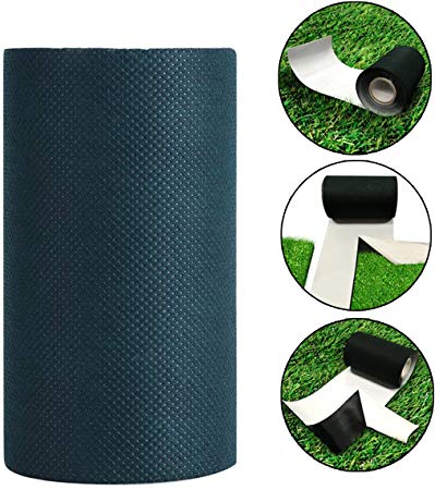 TYLife Artificial Grass Tape 6" x49'(15cmx 15m) Self-Adhesive Seaming Turf Tape Lawn Carpet Jointing,Green