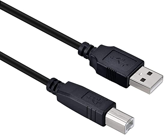 USB 2.0 Cable A Male to B Male Cable for Printer Scanner (30 Feet/10M)