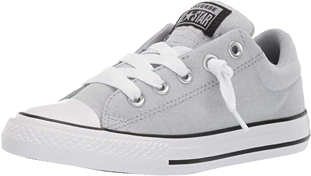 Converse Unisex-Child Kids' Chuck Taylor All Star Street Knotted Laces Slip on Sneaker