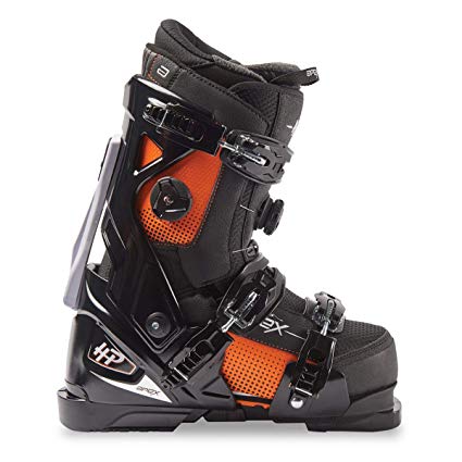 Apex Ski Boots HP All-Mountain Ski Boots - Ski All Day in Comfort in a Walkable Boot System with Open-Chassis Frame for Intermediate/Advanced Skiers