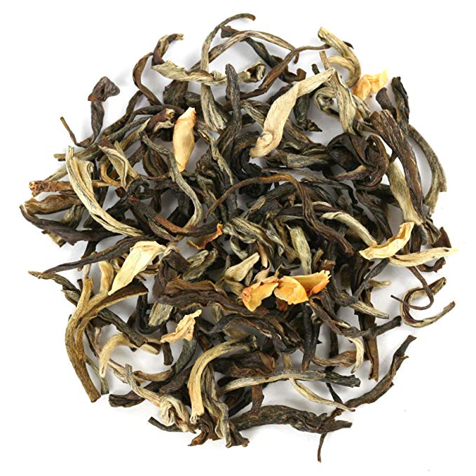 Jasmine Green Tips (Da Bai Hao) Premium Loose Leaf Green Tea - Chiswick Tea Co - 100g
