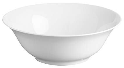 Price & Kensington Elegance Fine Bone China 18 cm Cereal Bowl, White, 18.5 x 18.5 x 6.5 cm