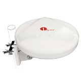 1byone Omni-directional Amplified Outdoor Antenna - 60 Miles Range Outdoor Antenna for VHFampUHF with SMD Circuit Technology Detachable Amplifier USB Power Supply Anti-UV coating Waterproof and Super Compact Design Available for Wall Mounted Balcony Mounted Pole Mounted Attic Mounted and Roof Mounted This is the Most Advanced Outdoor Antenna for Nowadays