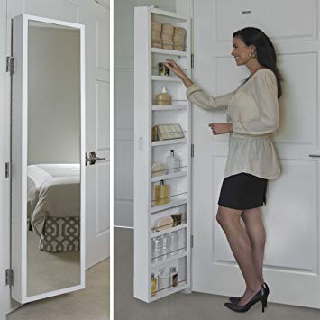 Cabidor Mirrored Storage Cabinet