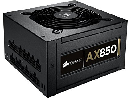 Corsair Professional Series  AX 850 Watt ATX/EPS Modular 80 PLUS Gold (AX850)