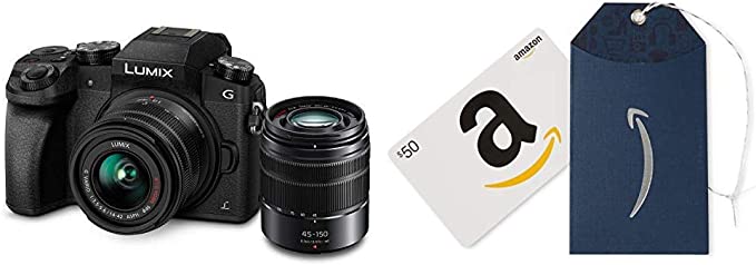 Panasonic DMCG7WK 16 Digital Camera with $50 Amazon.ca Gift Card