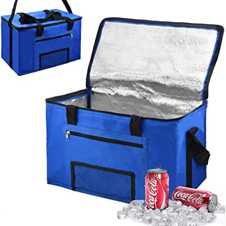Extra Large 26L Cooler Cool Bag Box Picnic Camping Food Drink Lunch Festival Ice