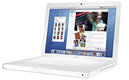 Apple MacBook MB062LL/A 13.3" Notebook PC (2.16 GHz Intel Core 2 Duo Processor, 1 GB RAM, 120 GB Hard Drive, 8x SuperDrive) White