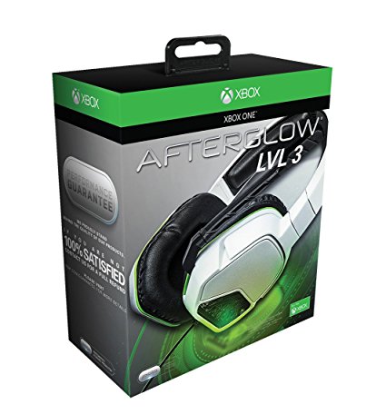 PDP Afterglow LVL 3 Wired Headset for Xbox One - White