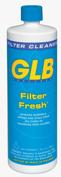 GLB Pool and Spa Products 71010 1-Quart Filter Fresh Pool Filter Cleaner