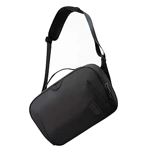 Camera Bag,BAGSMART SLR DSLR Camera Sling Bag Purse Crossbody Bag with Padded Shoulder Strap Water Resistant Anti-Theft Camera Shoulder Bag for Women Men,Black