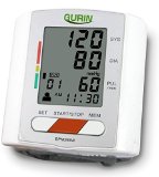 Gurin Professional Wrist Digital Blood pressure Monitor - 2 User with Heart Health and Hypertension Indicator