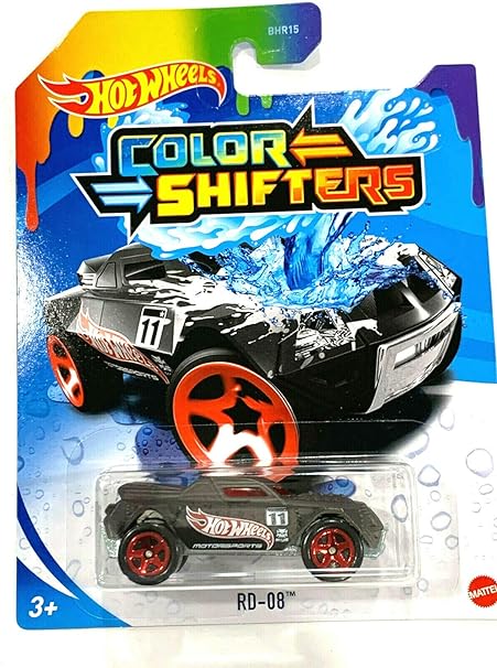 DieCast Hotwheels Color Shifters RD-08 (Black/Gray)