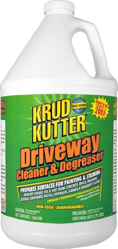 Krud Kutter DC01 Clear Driveway Cleaner and Degreaser with Mild Odor, 1 Gallon