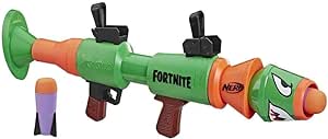 Nerf Fortnite RL Blaster Fires Foam Rockets Includes 2 For Youth, Teens, Adults, Multicolor, One Size