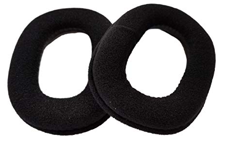 Replacement Ear Pads / Ear Cushions (2 Pack / 1 Pair) for Astro A40 Gaming Headset by ienza®