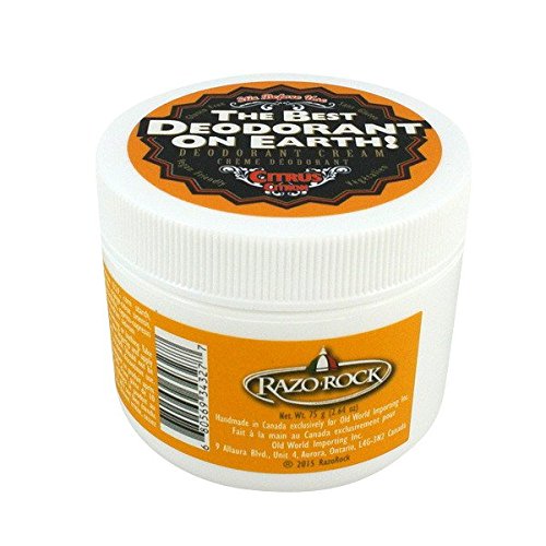 The Best Deodorant On Earth! By RazoRock - Citrus