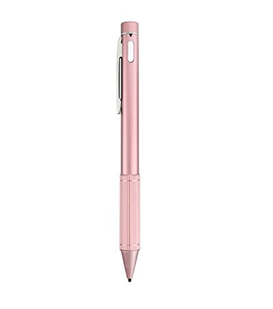 Zspeed Rechargeable Fine Point Precision Stylus, Ultra thin 1.45mm Tip Active Stylus for Apple iPad, iPhone, iPod, iPad Pro, PC & Android Devices