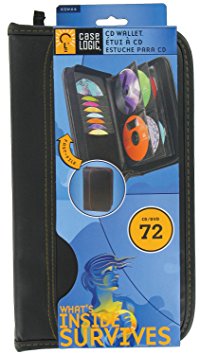 Case Logic KSW-64 Koskin 72 Capacity CD/DVD Prosleeve Wallet (Black)