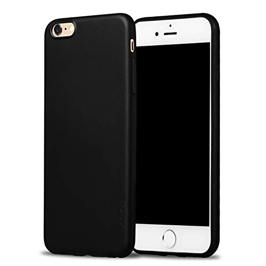 iPhone 6s Plus Case, X-level [Guardian Series] Soft Elastic [Thin Light] for iPhone 6/6s Plus (5.5 Inch) Black