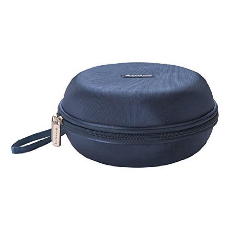 Caseling Hard Headphone Case Travel Bag for Sony Audio-technica Panasonic Xo Vision Behringer Maxell Bose Photive Philips Beats and More Blue