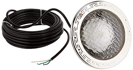 Pentair 78428100 Amerlite Underwater Incandescent Pool Light with Stainless Steel Face Ring, 120 Volt, 50 Foot Cord, 300 Watt