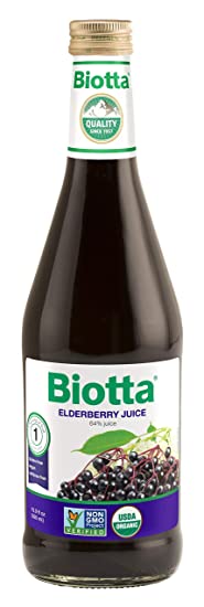 Biotta Organic Elderberry Juice, 6 bottles