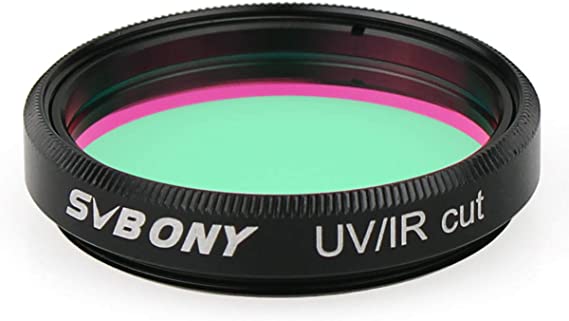Svbony 1.25" Filter Infra UV/IR Filter with Low Reflection and Multi-Coating