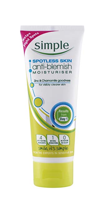 Simple Spotless Skin Anti-Blemish Moisturiser 75 ml