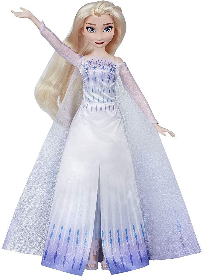 Disney Frozen Musical Adventure Elsa Singing Doll, Sings Show Yourself Song from 2 Movie, Elsa Toy for Kids, Model Number: N/A