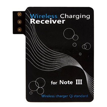 DiGiYes Qi Standard Wireless Charger Module Receiver for Samsung Galaxy Note 3 Support Cover Case Wake Up Contacts Function