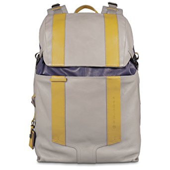 Piquadro Computer Backpack with iPad Air Compartment Bottle Holder