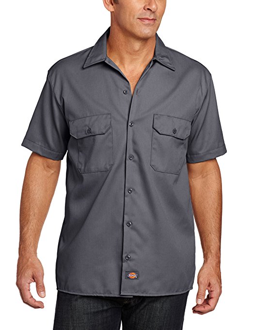 Dickies Men's Big-Tall Short-Sleeve Work Shirt