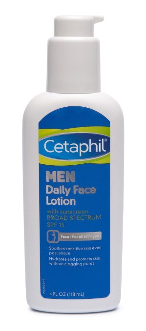 Cetaphil Men Daily Face Lotion with SPF 15 4 Fluid Ounce
